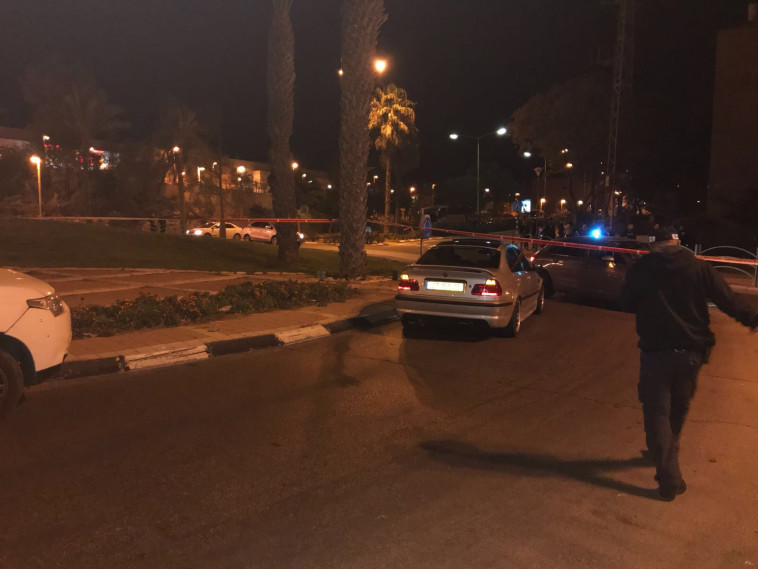 אירוע הדקירה בערד. צילום: דוברות המשטרה