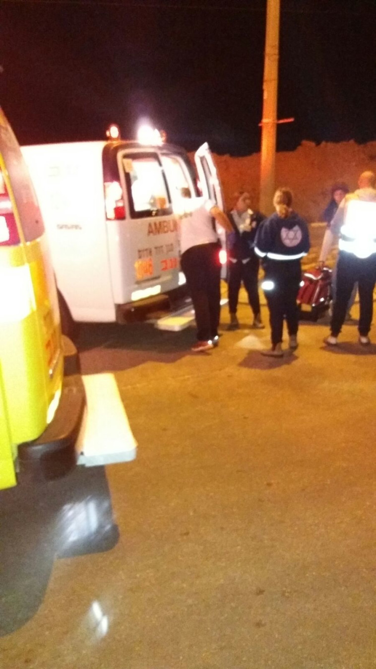 זירת הפיגוע. צילום: דוברות מד&quot;א