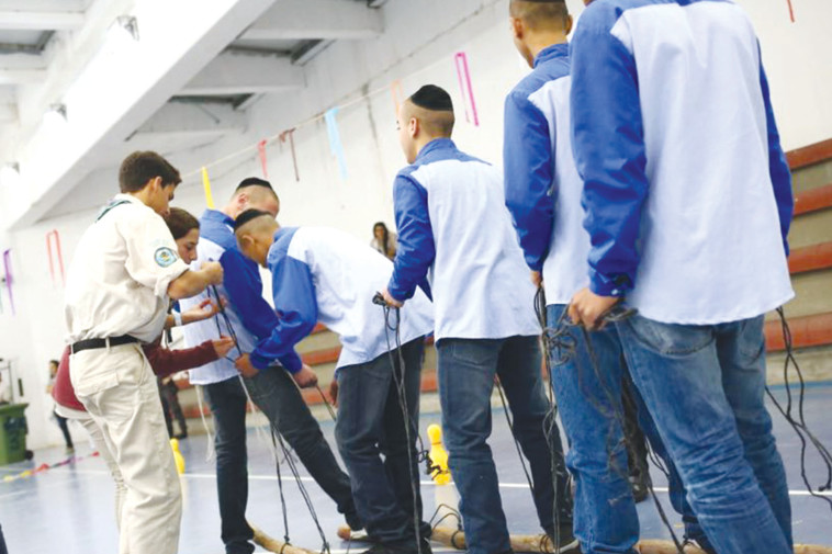 פעילות בבית הכלא. צילום: דוברות שב"ס פעילות בבית הכלא. צילום: דוברות שב"ס