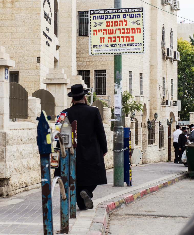 חרדים בבית שמש. צילום: ניר קידר