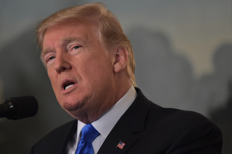 רכבת הרים דיפלומטית. דונלד טראמפ, צילום: AFP