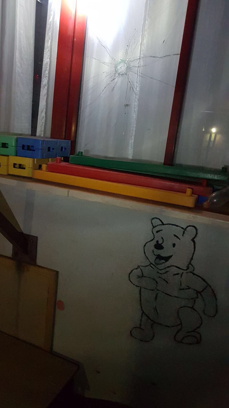 הרקטה שאותרה בגן ילדים בעיר