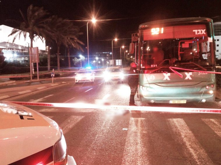 זירת האירוע בחיפה. צילום: תיעוד מבצעי מד&quot;א