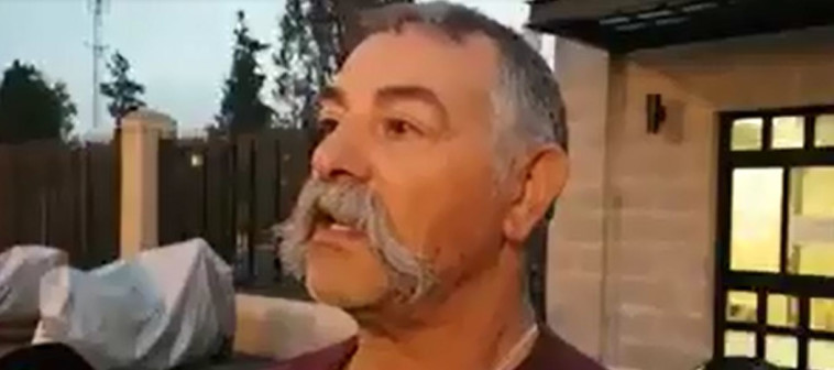 יוסף בן אמו, האזרח שהשתלט על המחבל. צילום מסך