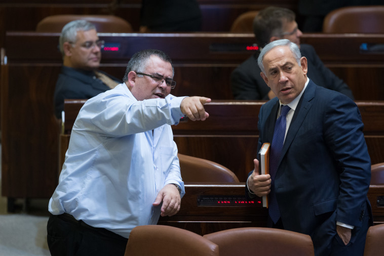 ביטן ונתניהו. צילום: פלאש 90