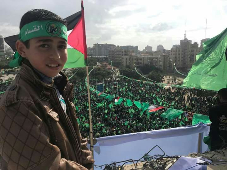 עצרת 30 שנה לארגון חמאס. צילום: רשתות חברתיות