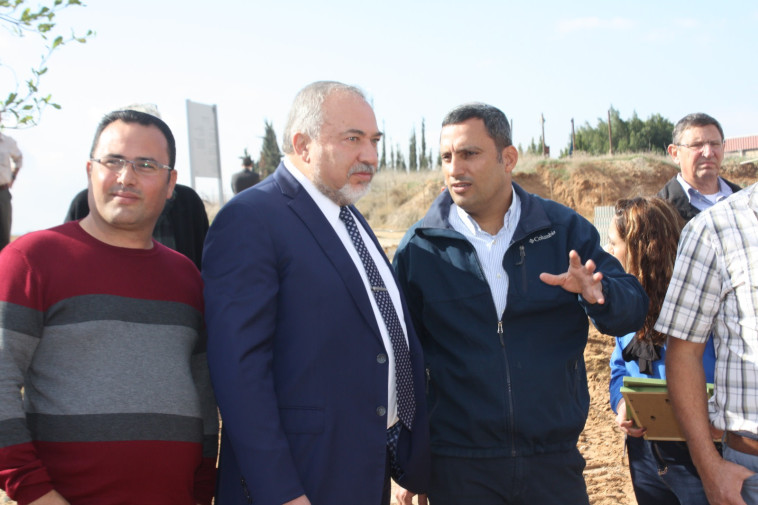 אביגדור ליברמן. צילום: עיריית שדרות