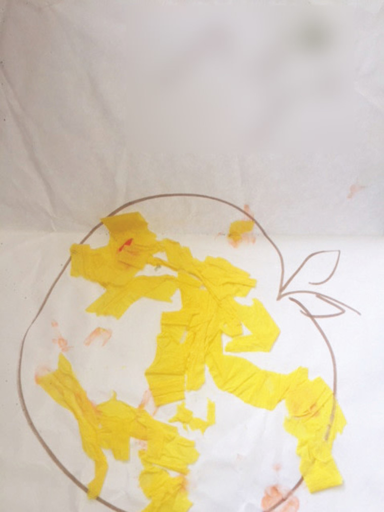 ציורים של הילדה שלירון שומרת