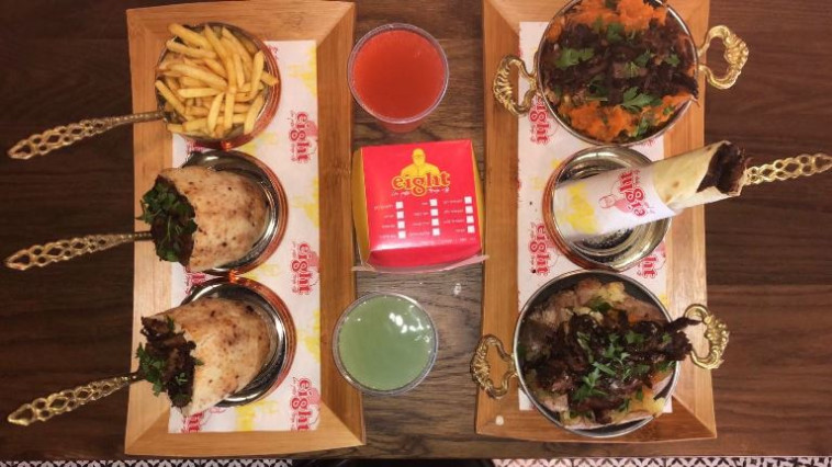 שווארמה שמונה. צילום: יח&quot;צ