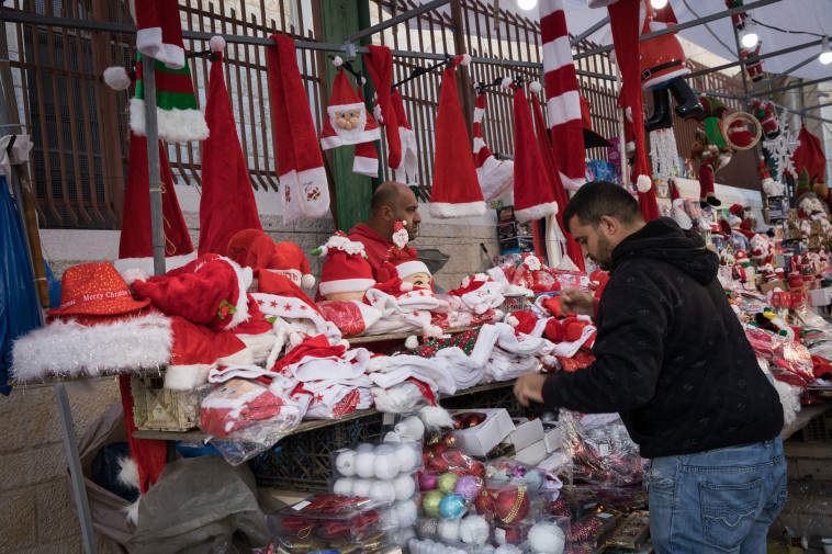 חג המולד בנצרת. צילום: נתי שוחט, פלאש 90 