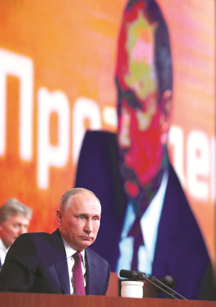 כמה אחוזים יקבל? ולדימיר פוטין. צילום: רויטרס