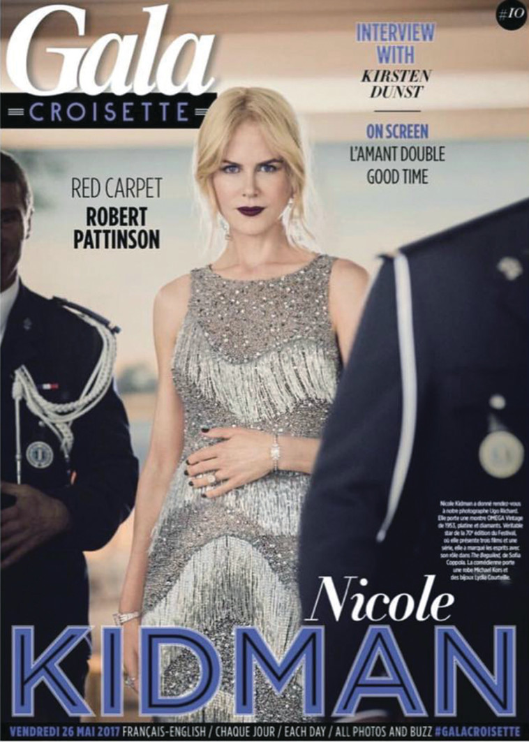 ניקול קידמן על שער מגזין GALA 