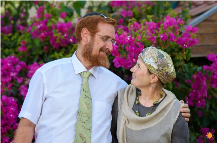 יהודה גליק ואשתו יפה ז&quot;ל. צילום: ללא קרדיט