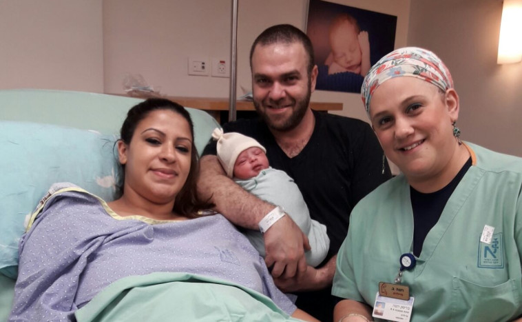 מזל טוב לרינת ורביב דורון. צילום: דוברות &quot;אסף הרופא&quot;