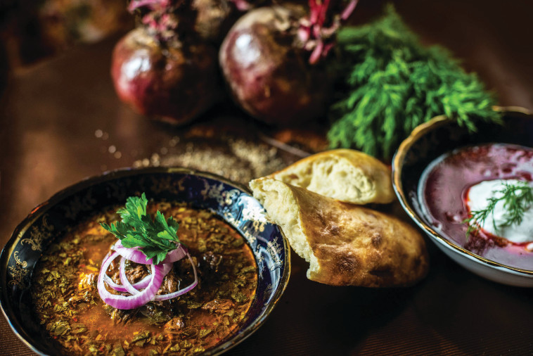 מרק חרצ'ו בתל אביב. צילום: יח&quot;צ