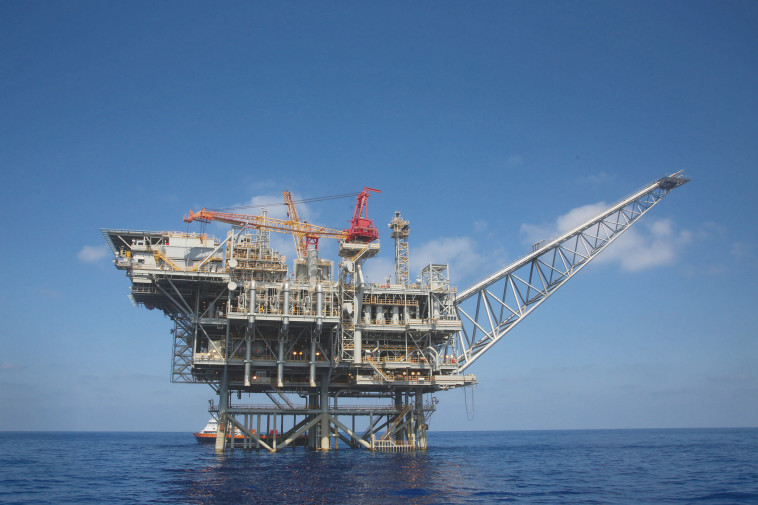 אסדת גז ישראלית. צילום: מרק ישראל סלם