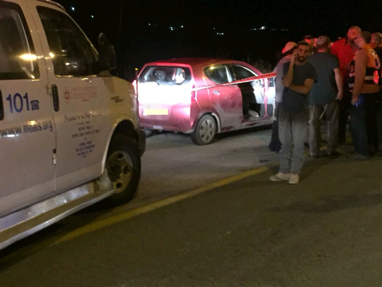 זירת הפיגוע. צילום: תיעוד מבצעי מד"א זירת הפיגוע. צילום: תיעוד מבצעי מד"א