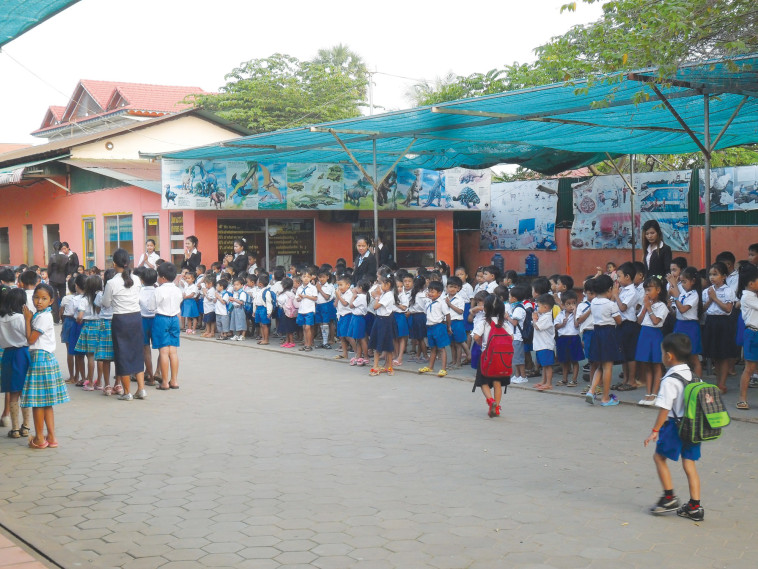 בית ספר בסיאם ריפ. צילום: CC BY 3.0 