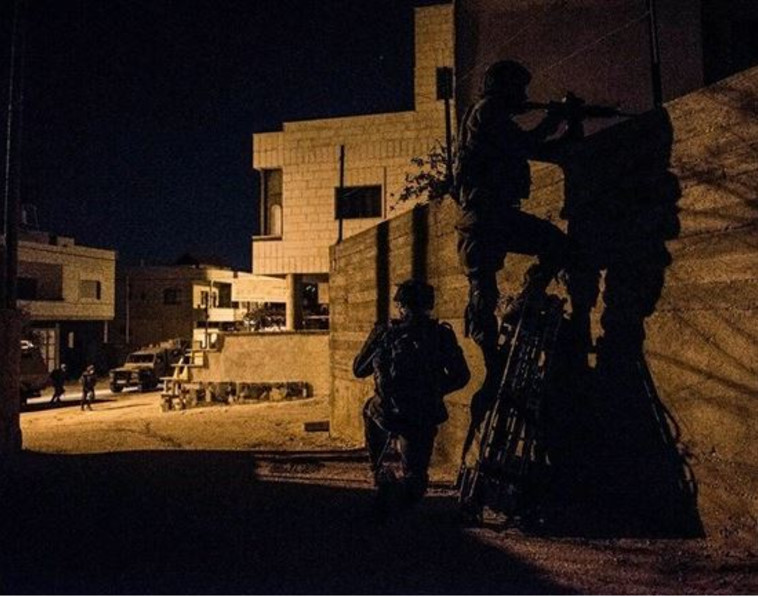 פעילות כוחות הביטחון בג'נין. צילום: התקשורת הערבית