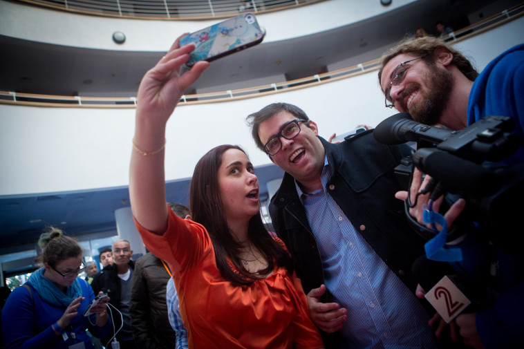 אורן חזן בליכודיאדה. צילום: מרים אלסטר, פלאש 90