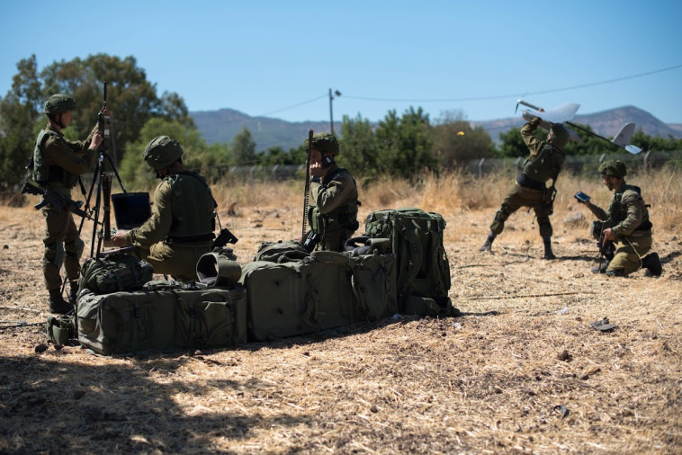יחידת רוכב שמיים. צילום: דובר צה&quot;ל