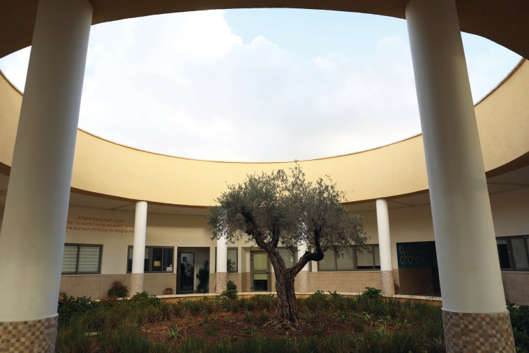 חטיבת הביניים &quot;לבונה&quot;. צילום: אריאל בשור