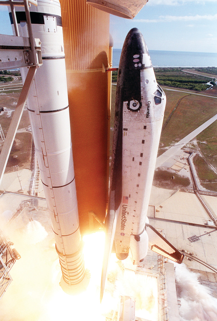 המעבורת קולומביה. צילום: נאס&quot;א