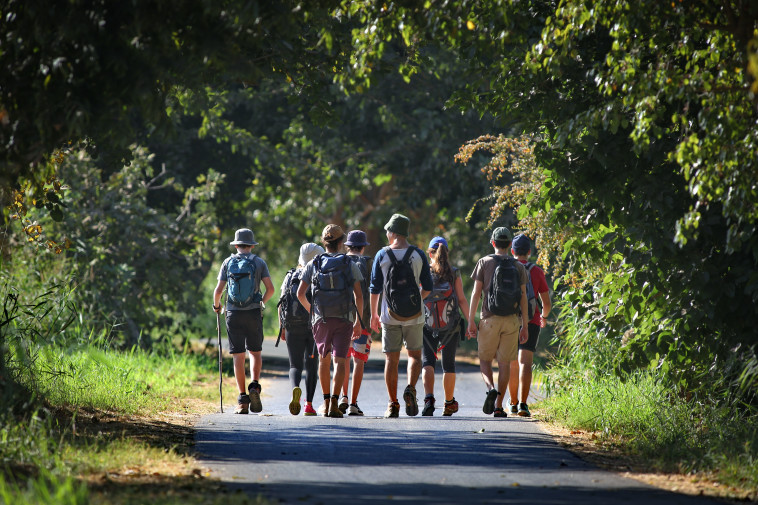  טיול בית ספר. צילום: יעקב לדרמן, פלאש 90