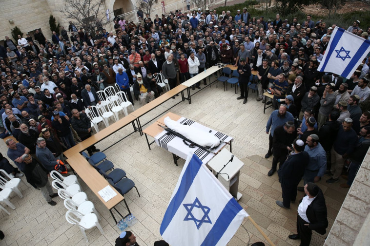 הלווייתו של איתמר בן גל ז"ל. צילום: הלל מאיר/TPS 