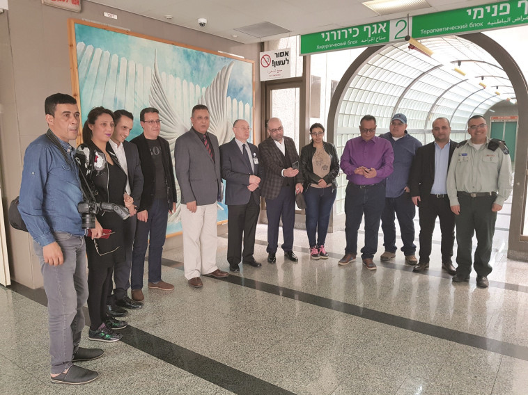 &quot;ישראל תמיד מוצגת כזאת שהורגת. משלחת העיתונאים. צילום: משרד החוץ