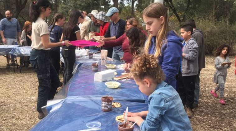 אירוע נטיעות בגליל העליון. צילום: סיגל גולדמברג