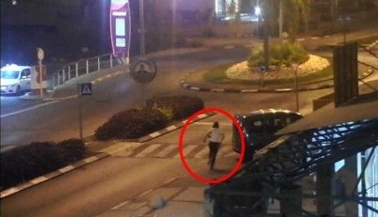 הבריחה מהזירה. צילום: דוברות המשטרה