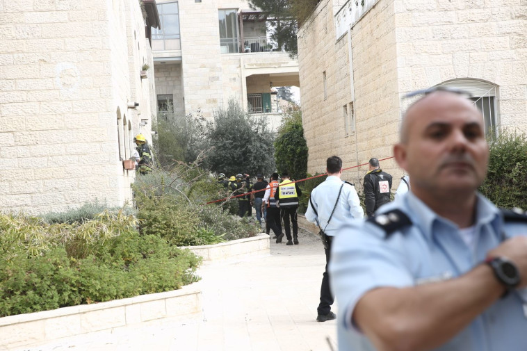 זירת הפיצוץ בירושלים. צילום: הלל מאיר, TPS