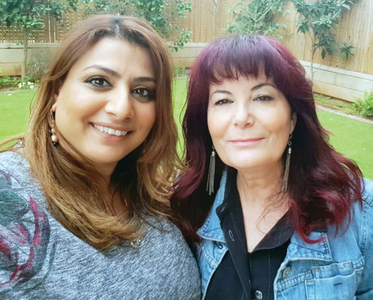 פסקל פרץ רובין וענבר אסולין. צילום: פסקל פרץ-רובין