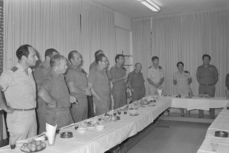 ישיבת פורום מטכ&quot;ל. צילום: ארכיון צה&quot;ל במשרד הביטחון