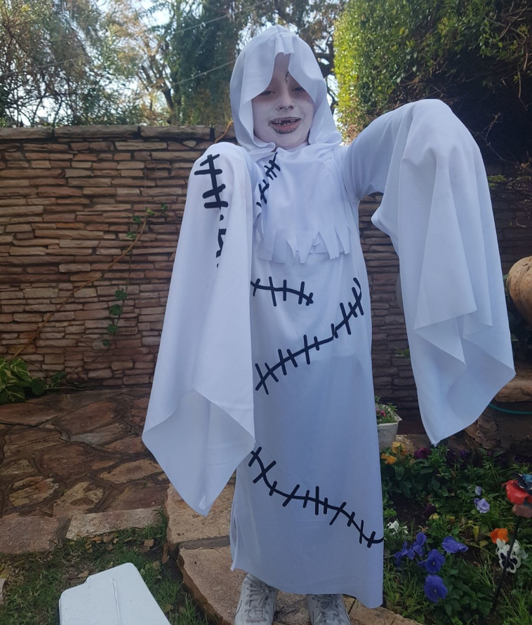 ילדים מחופשים לפורים. קרדיט: צילום פרטי