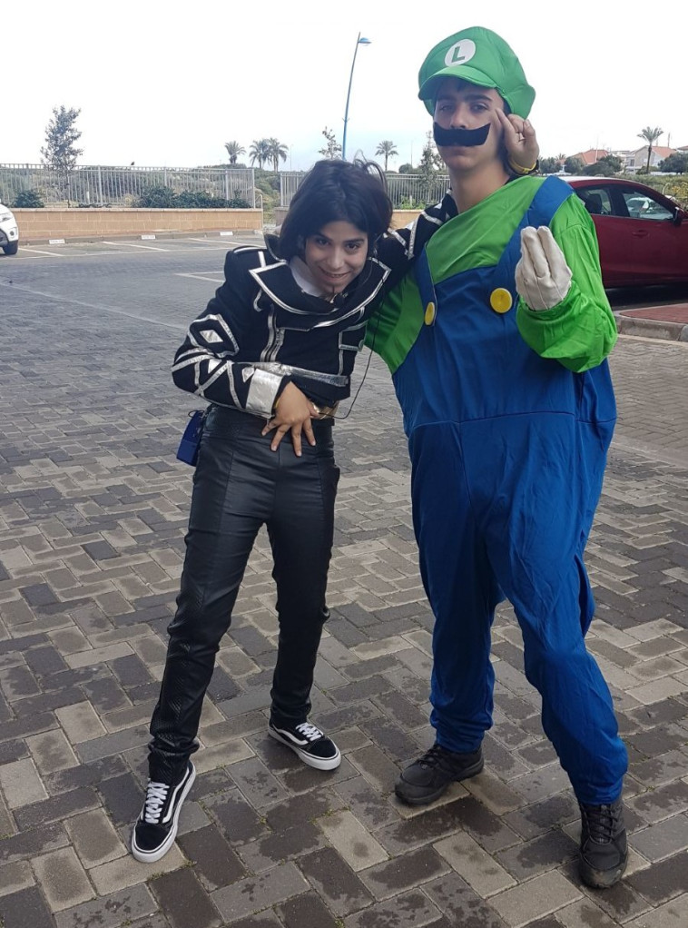 ילדים מחופשים לפורים. קרדיט: צילום פרטי