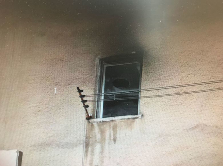 הדירה השרופה באשדוד. צילום: דוברות המשטרה