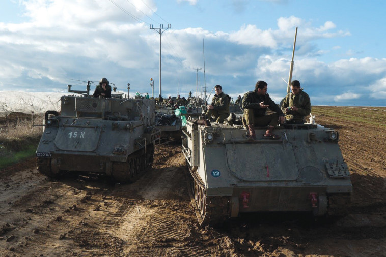 כוח של אוגדה 252. צילום: דובר צה&quot;ל