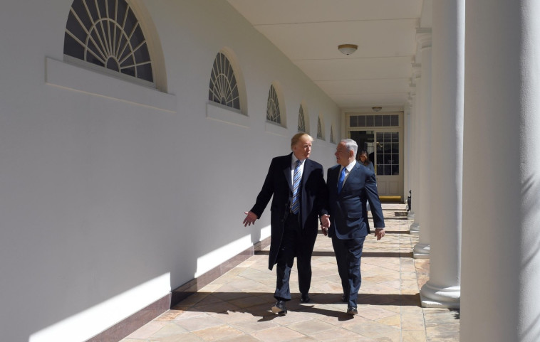 טראמפ ונתניהו. צילום: חיים צח לע&quot;מ