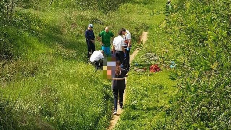 זירת התאונה הקטלנית בדרום. צילום: מד&quot;א