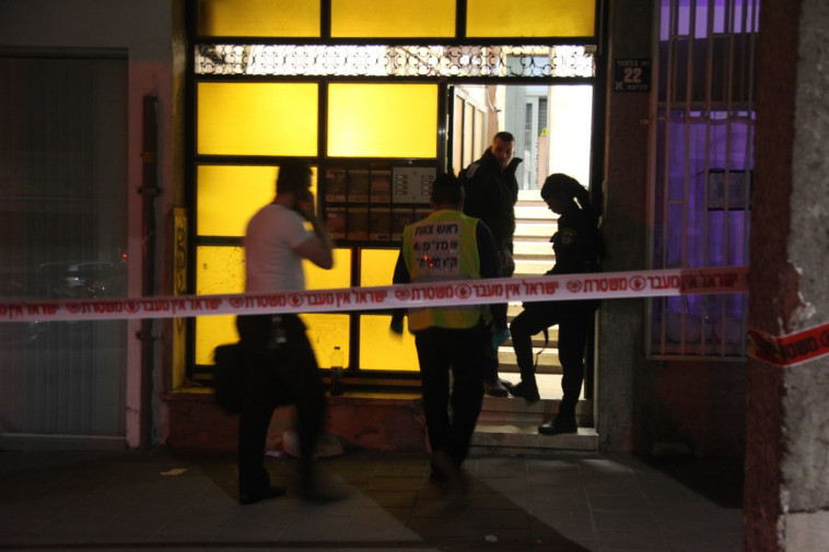 הדירה בבת ים. צילום: דוברות המשטרה