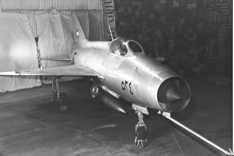 המיג ה-21 העיראקי. צילום: משה מילנר, לע&quot;מ