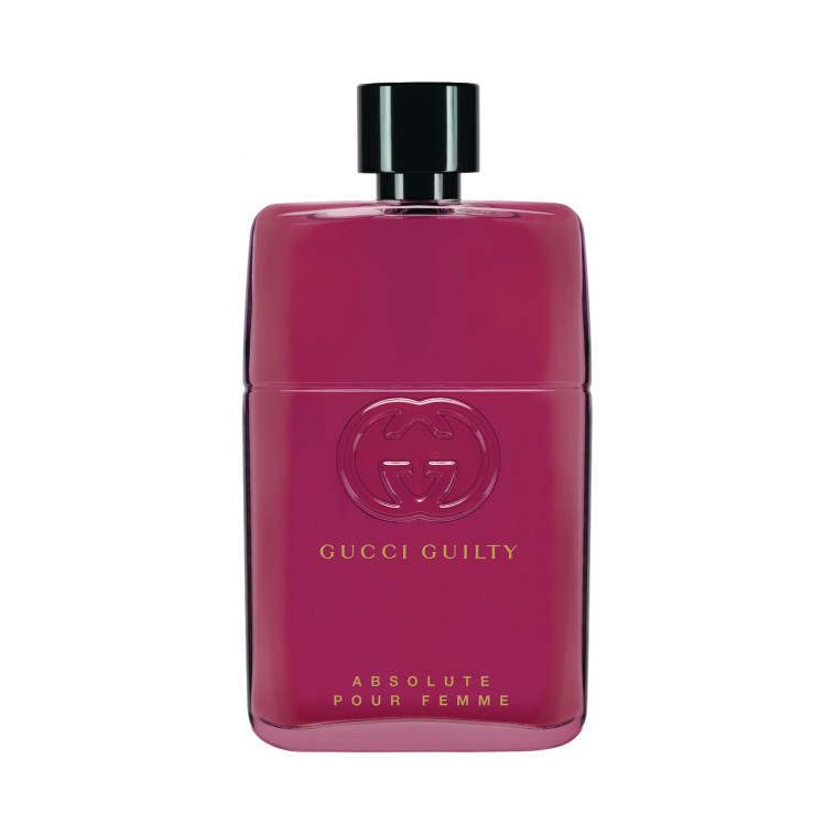 GUCCI GUILTY ABSOLUTE מציג ניחוח נשי פירותי עם נגיעות של פטל שחור. צילום: יח&quot;צ