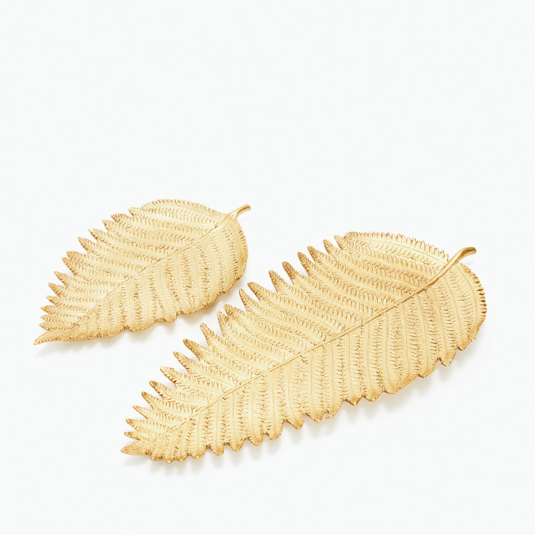 מגשים בצורת עלה, Zara Home. צילום: יח&quot;צ