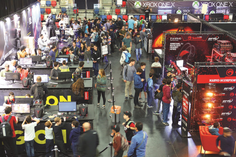 כנס הגיימרים, צילום: אריאל בשור