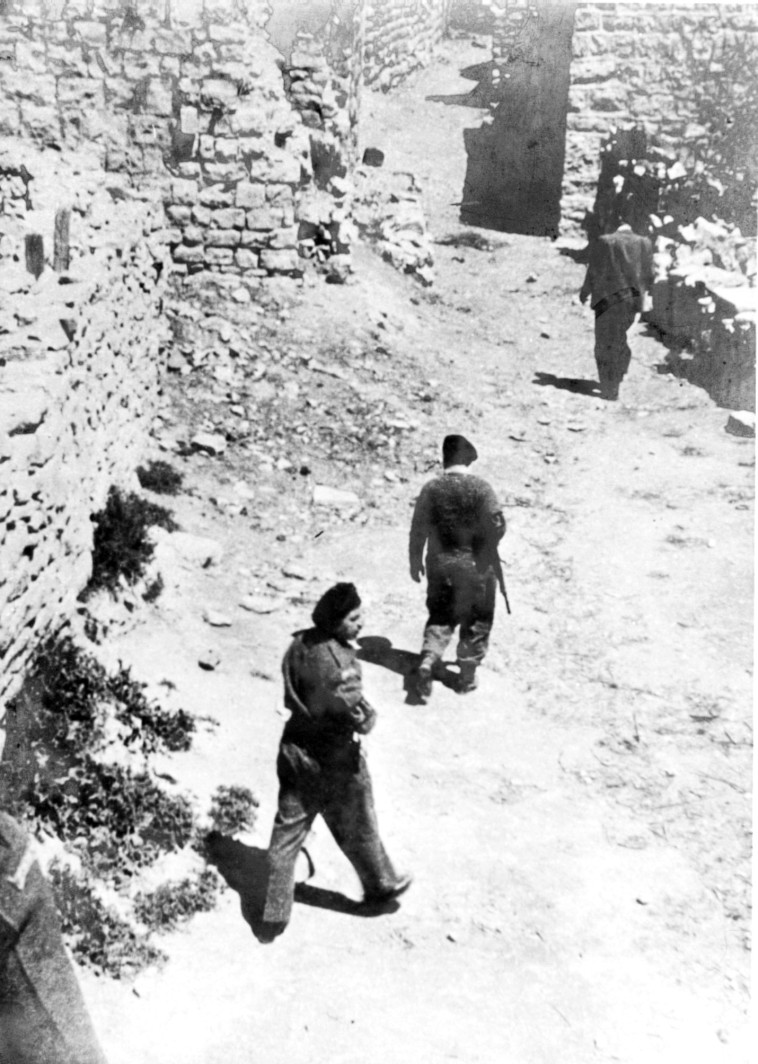 הטבח שלא היה. דיר יאסין, צילום באדיבות מכון ז'בוטינסקי