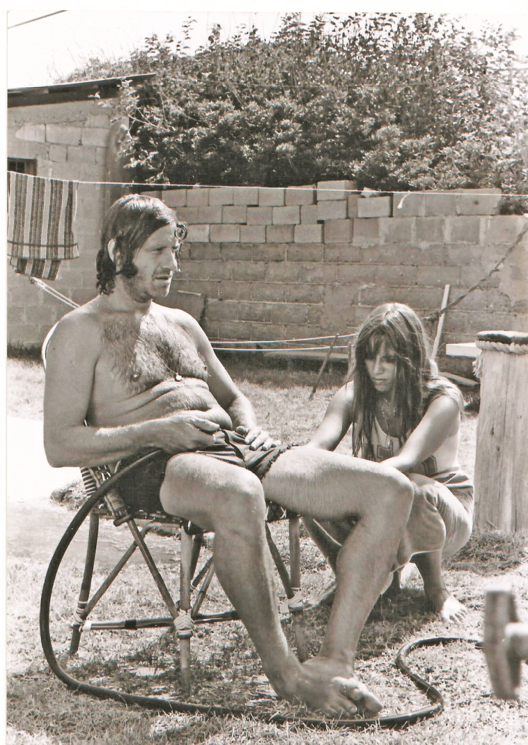 התפקיד שבו זכתה להכרה. עם אורי זוהר. צילום: ארכיון פרטי