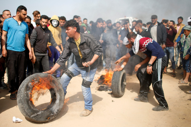 צעדת השיבה. צילום: רויטרס