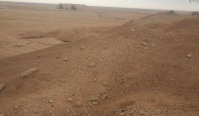 בסיס חיל האוויר שהופצץ. צילום: טוויטר 